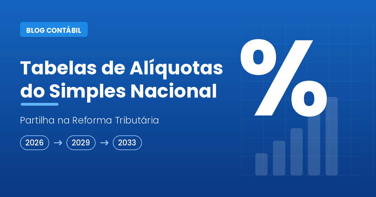 Tabelas de Alíquotas e Partilha do Simples Nacional na Reforma Tributária